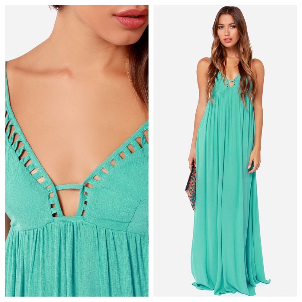 Aqua Strappy Maxi (Padded)